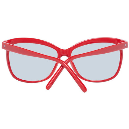Red Plastic Sunglasses