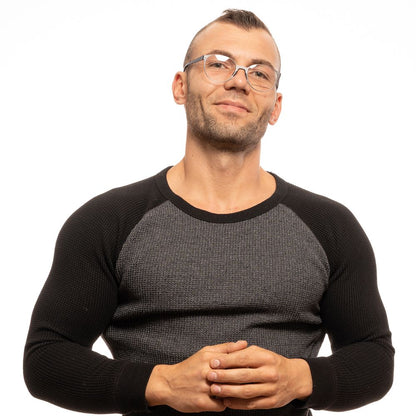 Gray Metal & Stainless Steel & Aluminum Glasses (Frames)