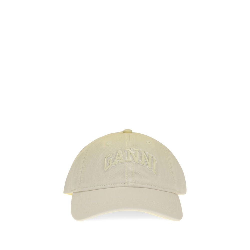 Beige Cotton Cap (Baseball Hat)