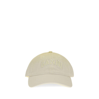 Beige Cotton Cap (Baseball Hat)