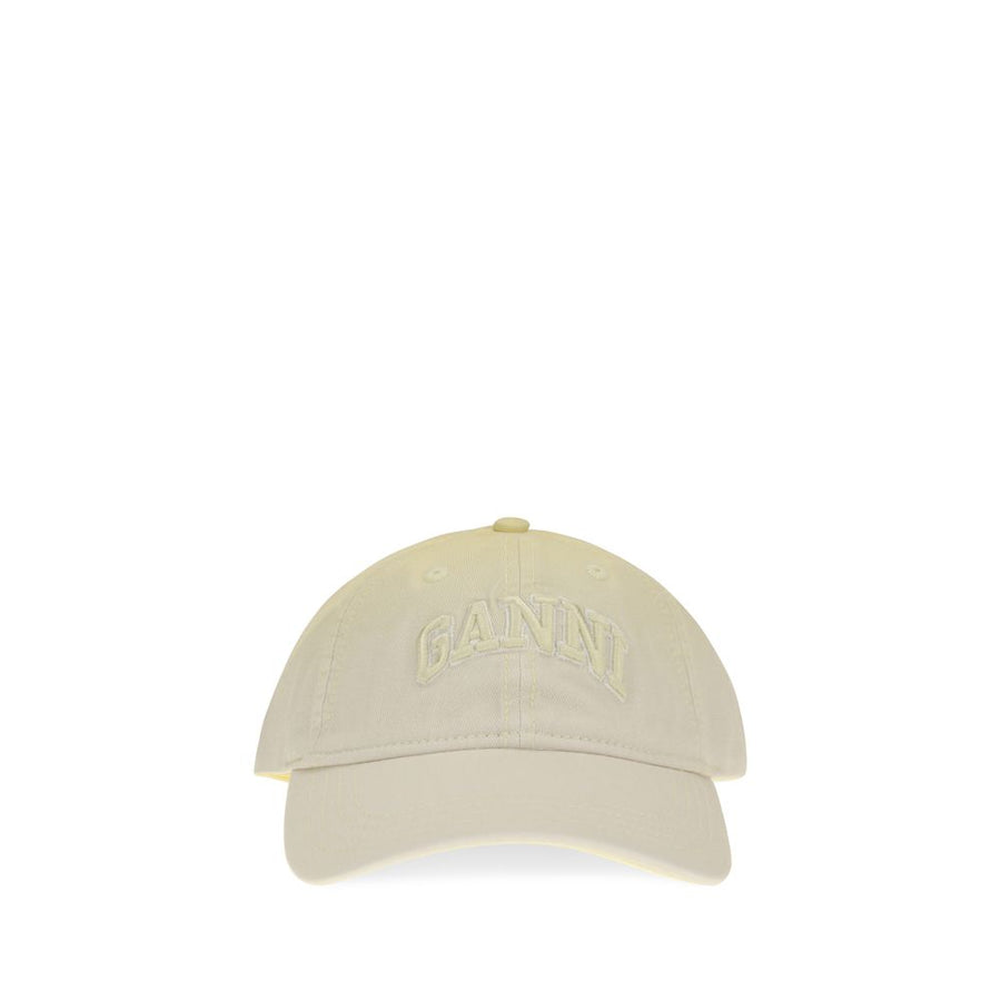 Beige Cotton Cap (Baseball Hat)