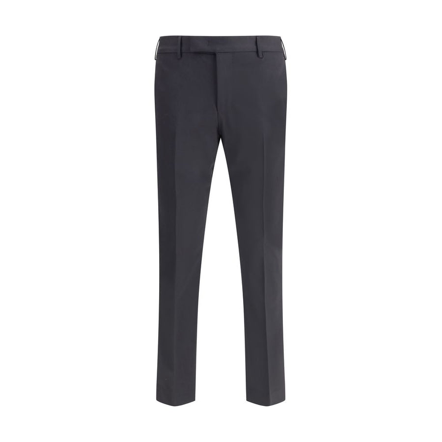 Black Wool Oves Aries Casual Pants