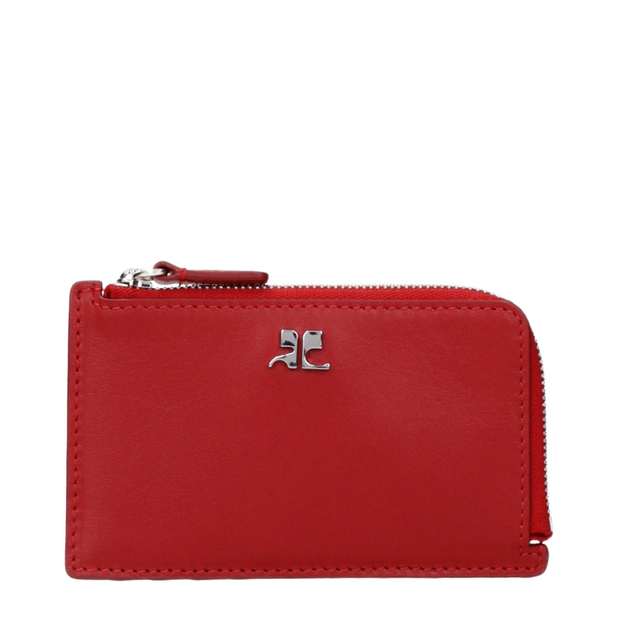 Red Leather Wallet
