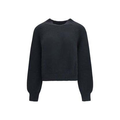 Black Cashmere Sweatshirt
