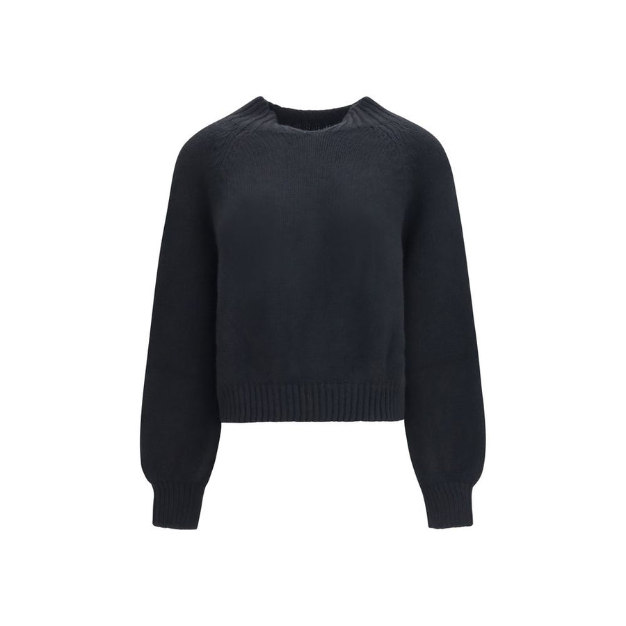 Black Cashmere Sweatshirt