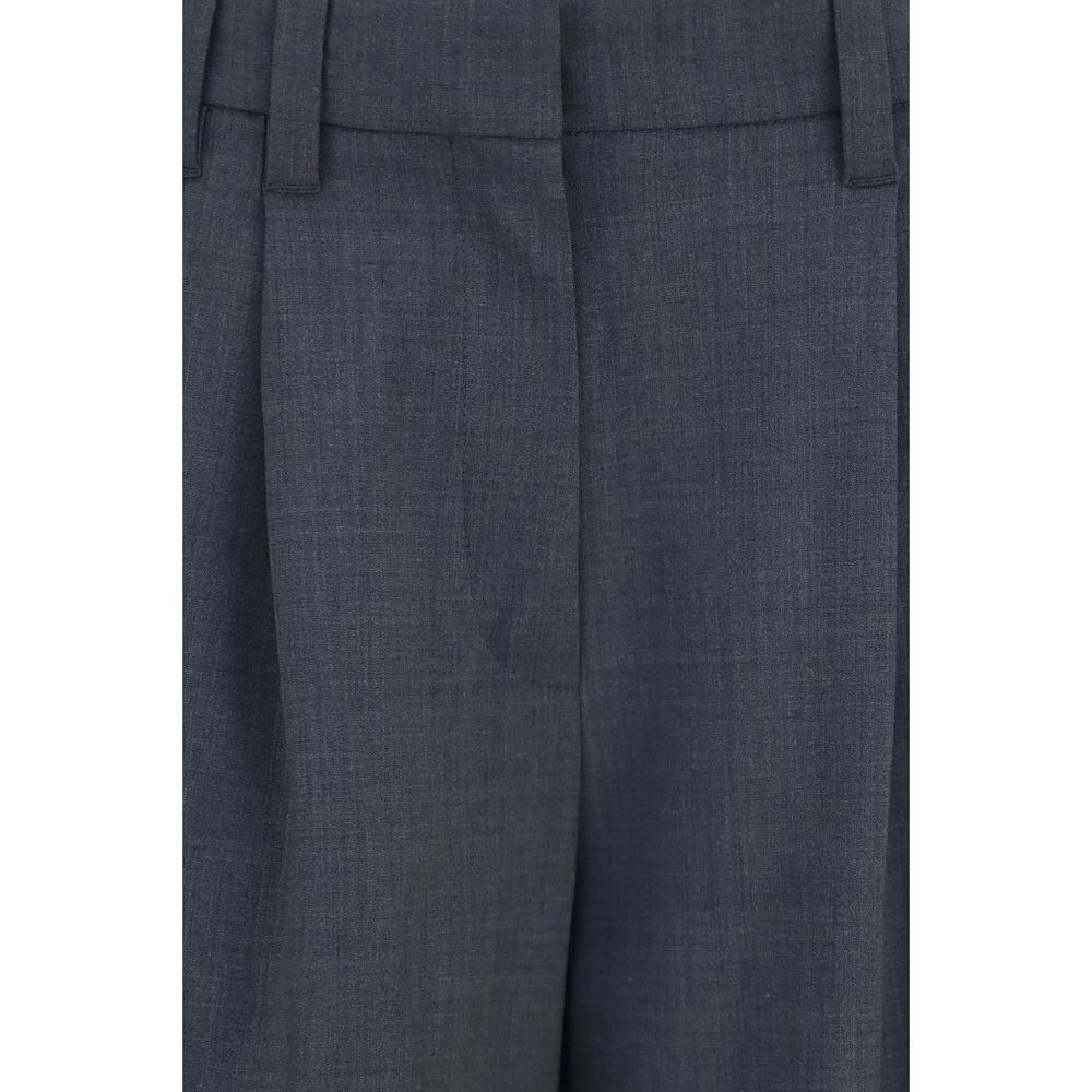 Gray Wool Oves Aries Dress Pants