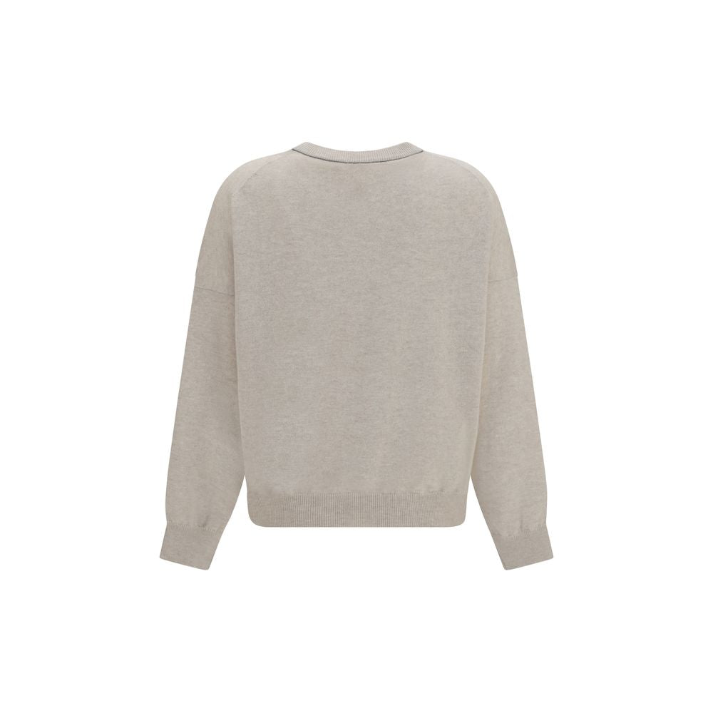 Beige Cashmere Sweater