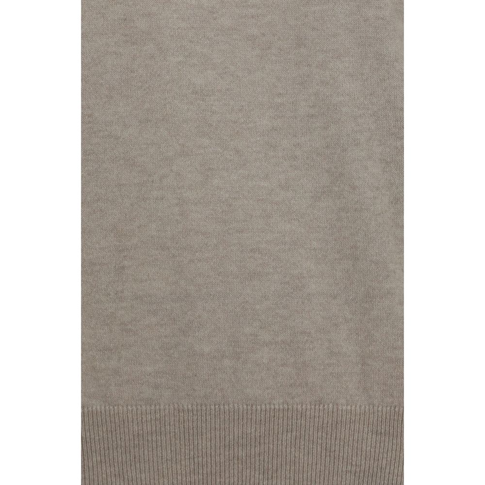 Beige Cashmere Sweater