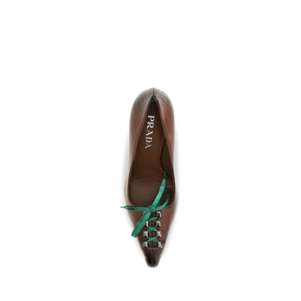 Brown Calf Leather Bos Taurus Lace-Up
