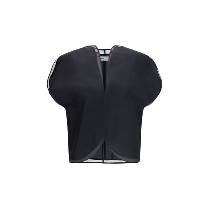 Black Silk Blouse