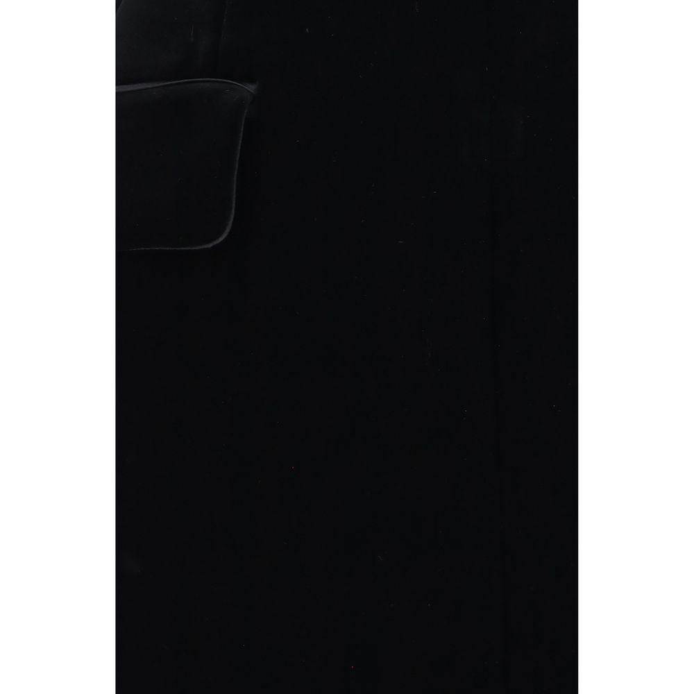Black Polyester Cocktail Dress