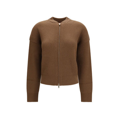 Brown Wool Oves Aries Cardigan