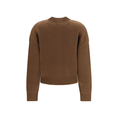 Brown Wool Oves Aries Cardigan