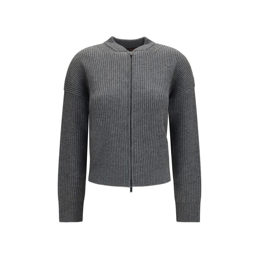 Gray Wool Oves Aries Cardigan