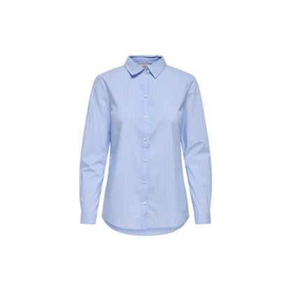 Blue Cotton Blouse