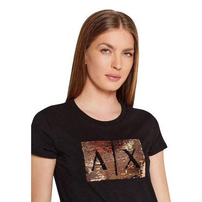 Black Cotton T-Shirt