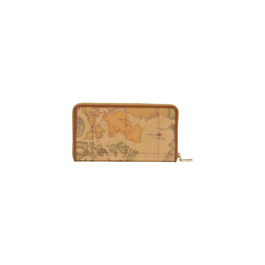 Beige Leather Wallet