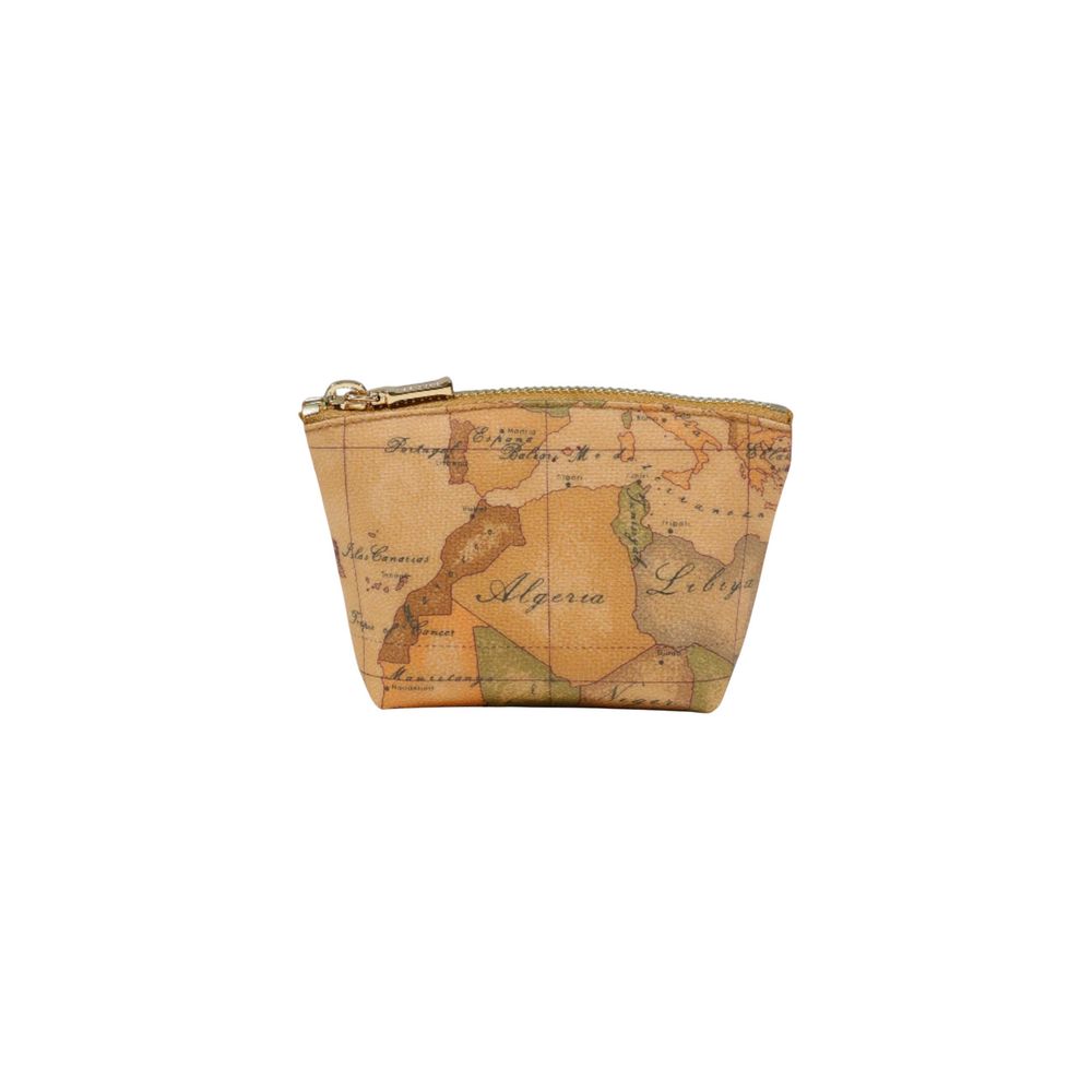 Beige Cotton Clutch Bag