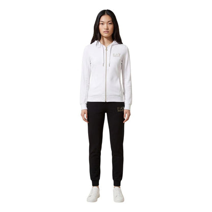 Black And White Polyester Tracksuit