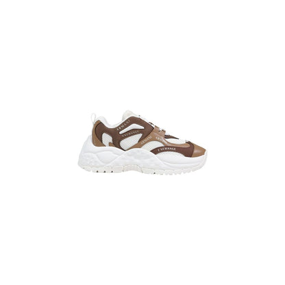 Bicolor Polyester Chunky Sneakers