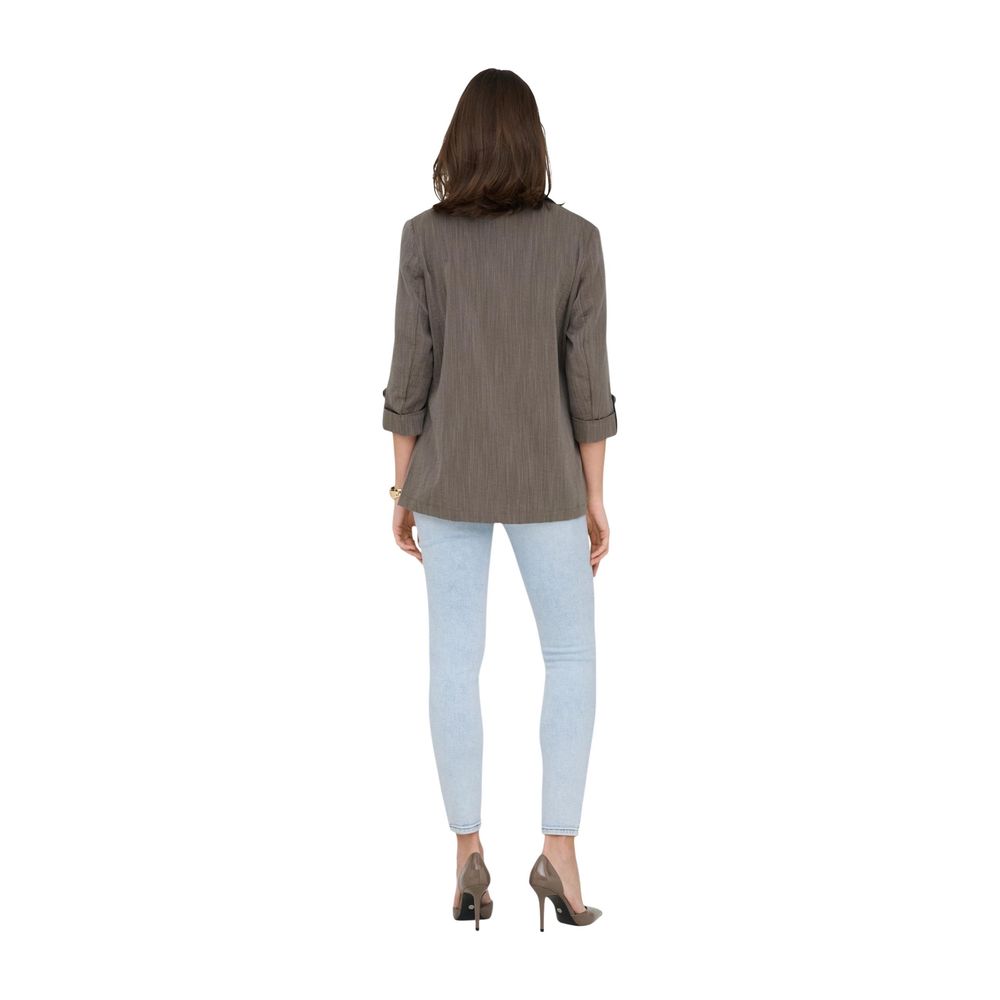 Beige Viscose Blazer