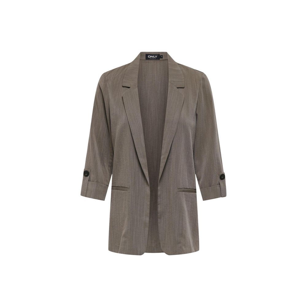 Beige Viscose Blazer