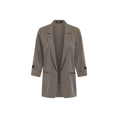 Beige Viscose Blazer