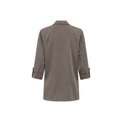 Beige Viscose Blazer