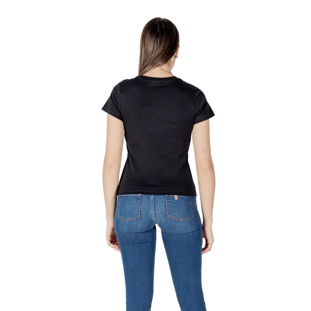 Black Cotton T-Shirt
