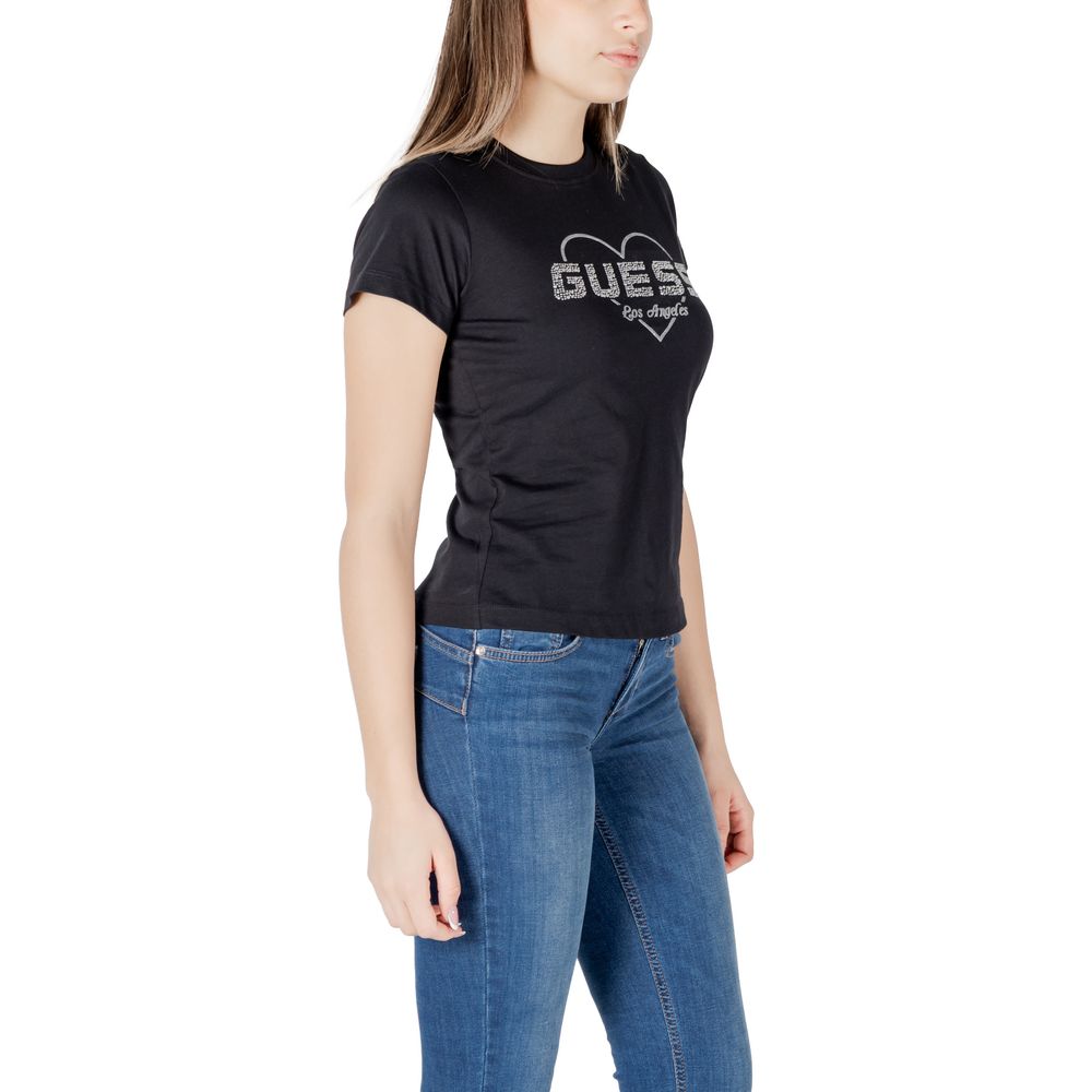 Black Cotton T-Shirt
