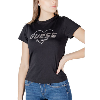 Black Cotton T-Shirt