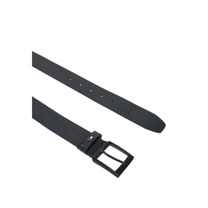 Blue Leather Regular Belt