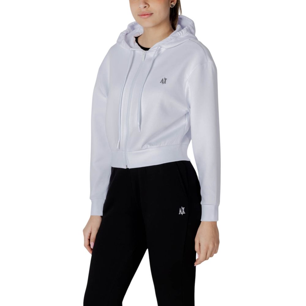 White Cotton Hoodie