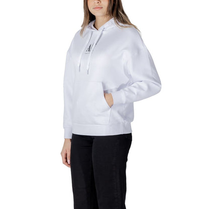 White Cotton Hoodie