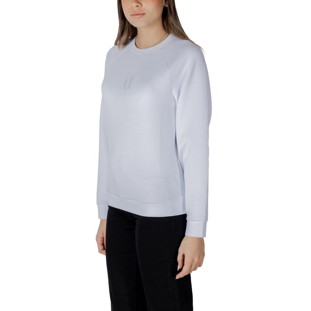 White Viscose Sweatshirt
