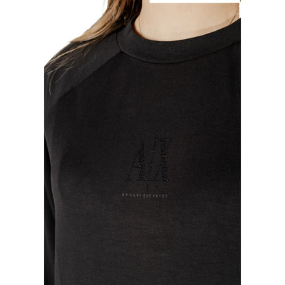 Black Viscose Sweatshirt