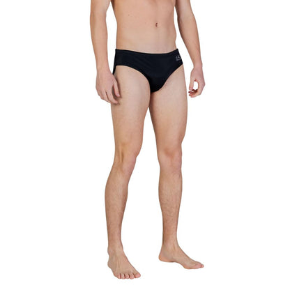 Bicolor Polyester Swim Briefs