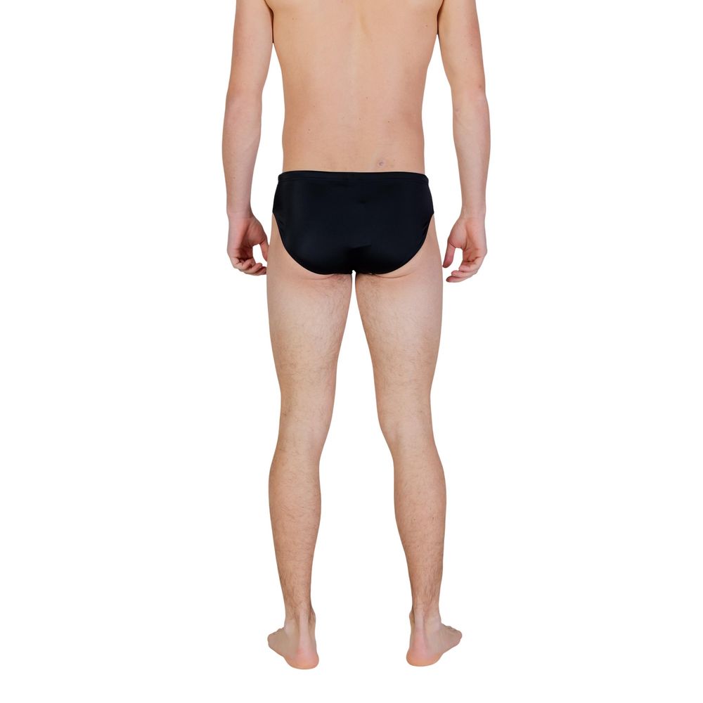 Bicolor Polyester Swim Briefs
