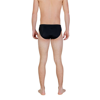 Bicolor Polyester Swim Briefs