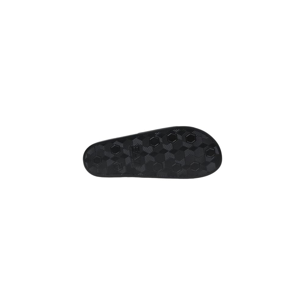Black And White Pvc Slippers
