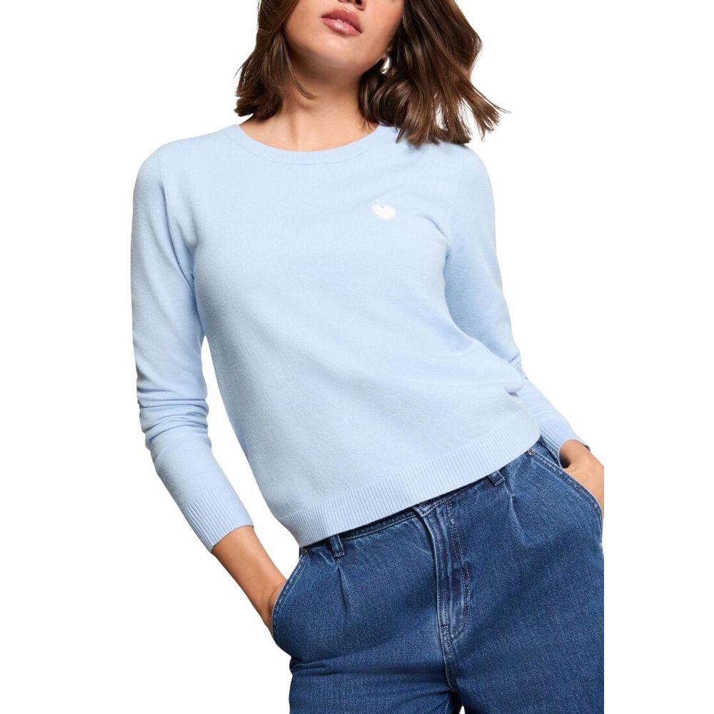 Blue Viscose Sweatshirt