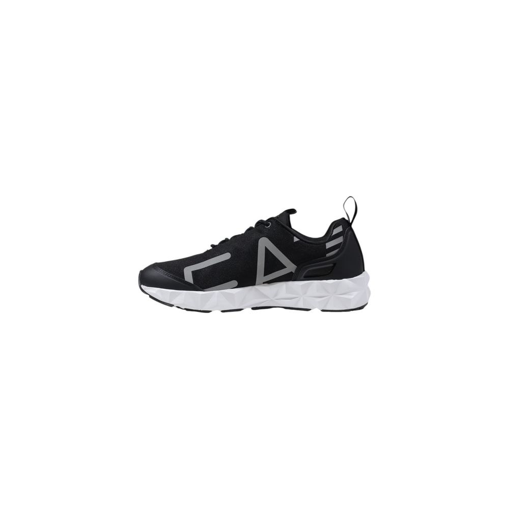 Bicolor Polyester Athletic Sneakers