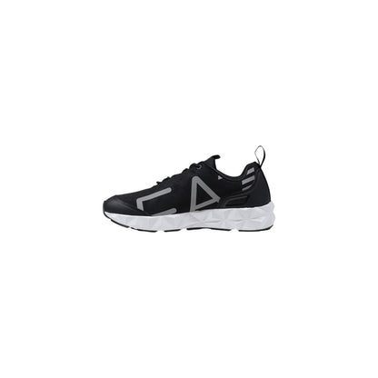 Bicolor Polyester Athletic Sneakers