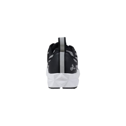 Bicolor Polyester Athletic Sneakers