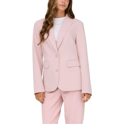 Pink Recycled Polyester Blazer