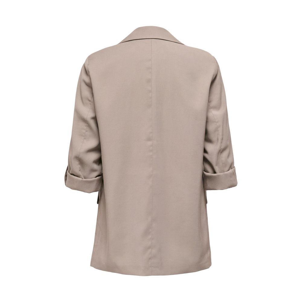 Beige Viscose Blazer