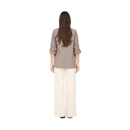 Beige Viscose Blazer