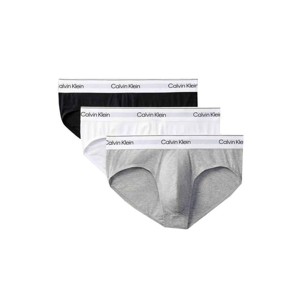 Gray Cotton Briefs