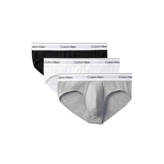Gray Cotton Briefs