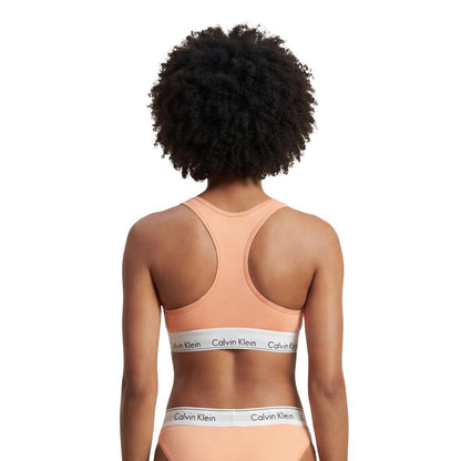 Orange Cotton Bra